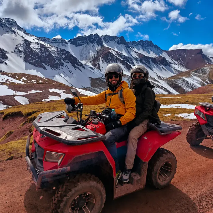 ATV Adventure Beneath the Snowy Andes