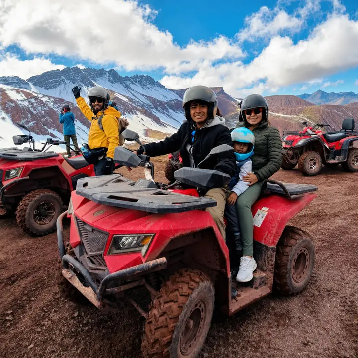 ATV Red Valley and Rainbow Mountain Adventure