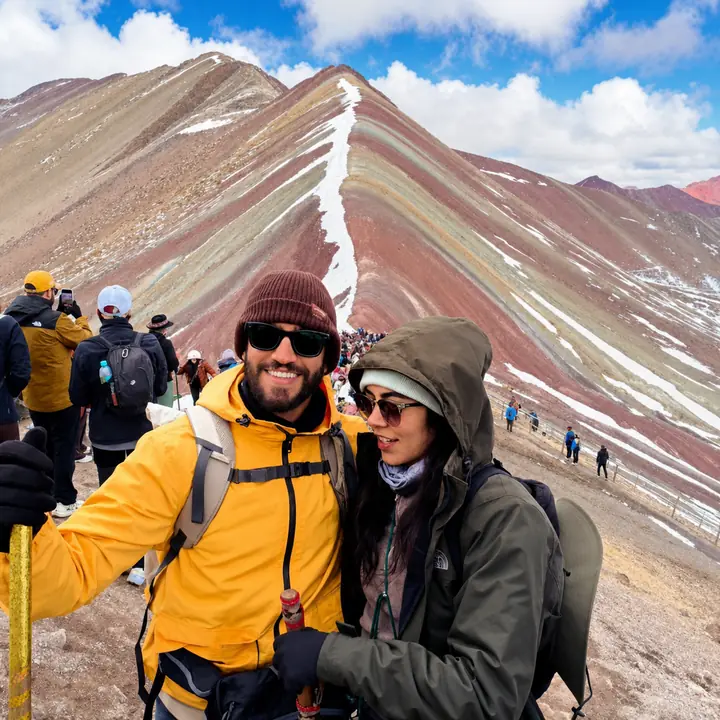 Colors and Adventure at Rainbow Mountain