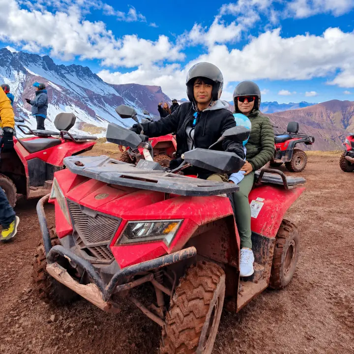 Riding Through Peru's Red Valley by ATV